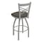Holland Bar Stool Co 30" Swivel Bar Stool, Nickel Finish, Graph Chalice Seat 82030AN019 - alternate 2